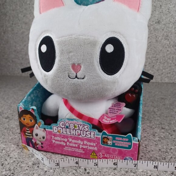 Talking Pandy Paws Gabby's Dollhouse Plush Kids Toy Panda Cat Friend - Picture 9 of 9